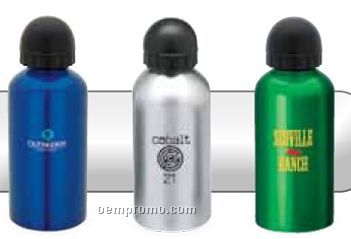 500 Ml. Aluminum Sport Flask II W/ Dome Sports Top