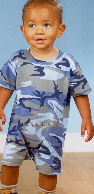 Code V Infant Camouflage T-romper