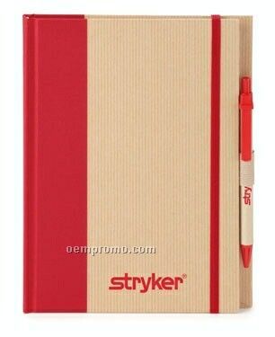 Eco Perfect Bound Hard Cover Journal & Pen Combo