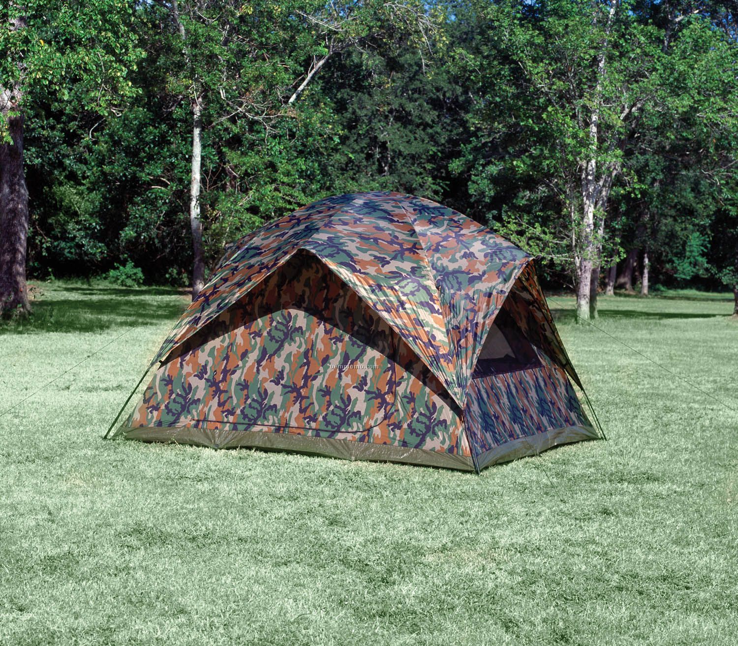 Texsport Headquarters Camouflage Square Dome Tent