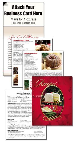 2011 Cake Cover 13 Month Recipe Calendar
