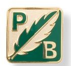 Color Poly Emblem Lapel Pin / Up To 4 Colors (1-1/4