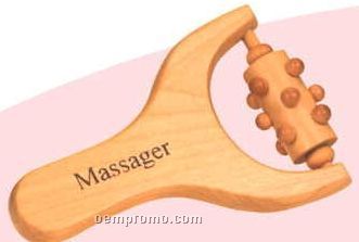 Wooden Spoke Massager