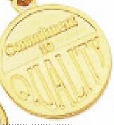 1-1/4" Success Line Motivational Coin - Commitment To Quality