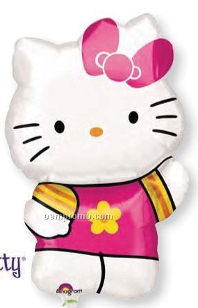 25" Summer Hello Kitty Balloon