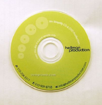 Mini CD Replication With Disc Print (1 Color)