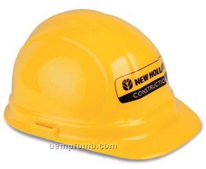 Osha Certified Hard Hat W/ Front Or Back Decal
