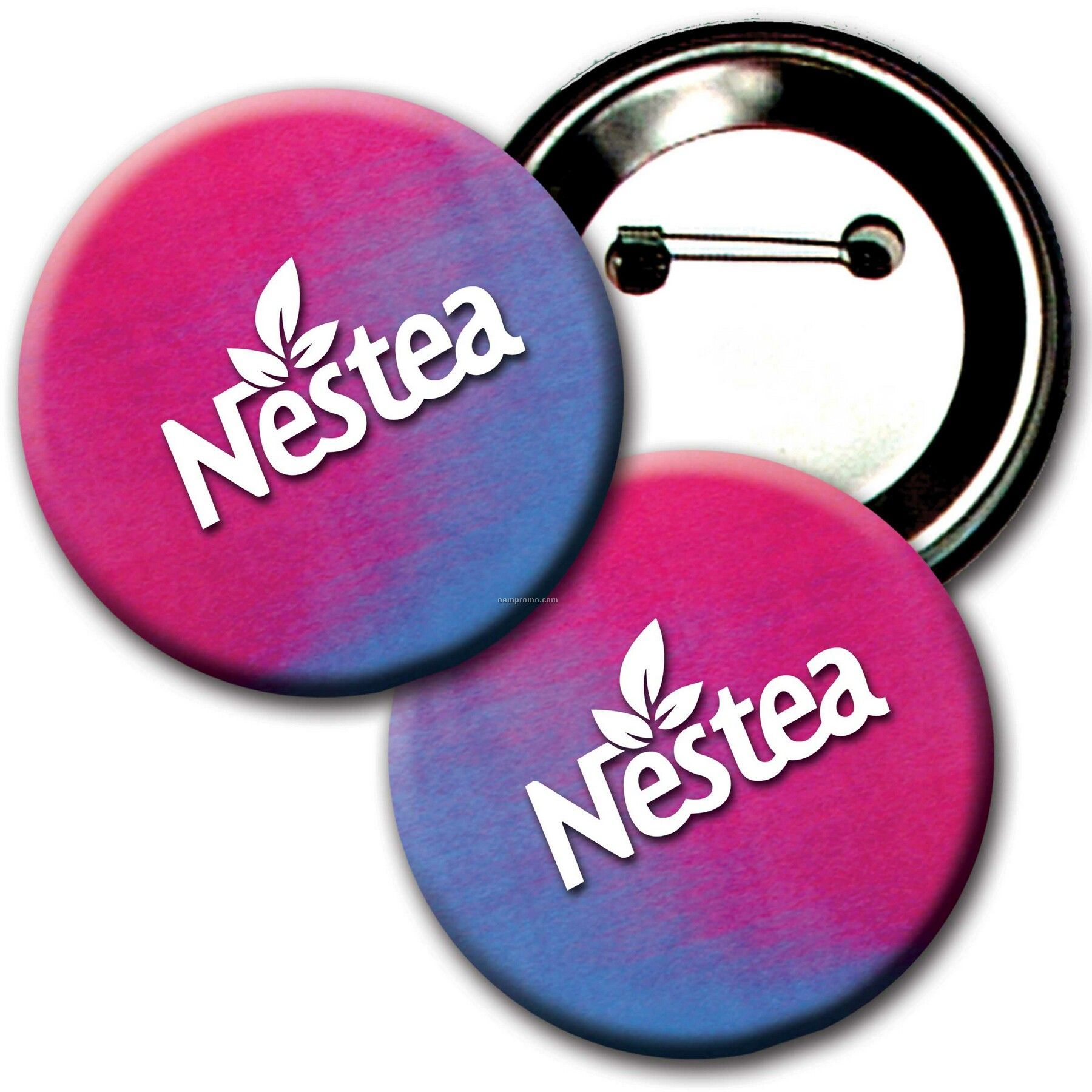 3" Diameter Buttons W/Changing Colors Lenticular Effects (Imprinted)