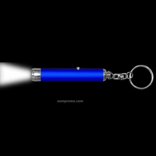 Blue Projector Light Up Keychain