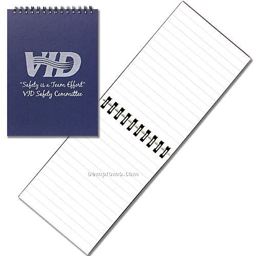 Medium Spiral Notebook W/ Rugged Hard Cover