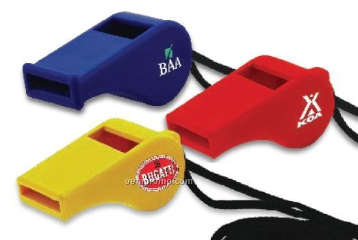 Plastic Whistle (12-15 Day Service)