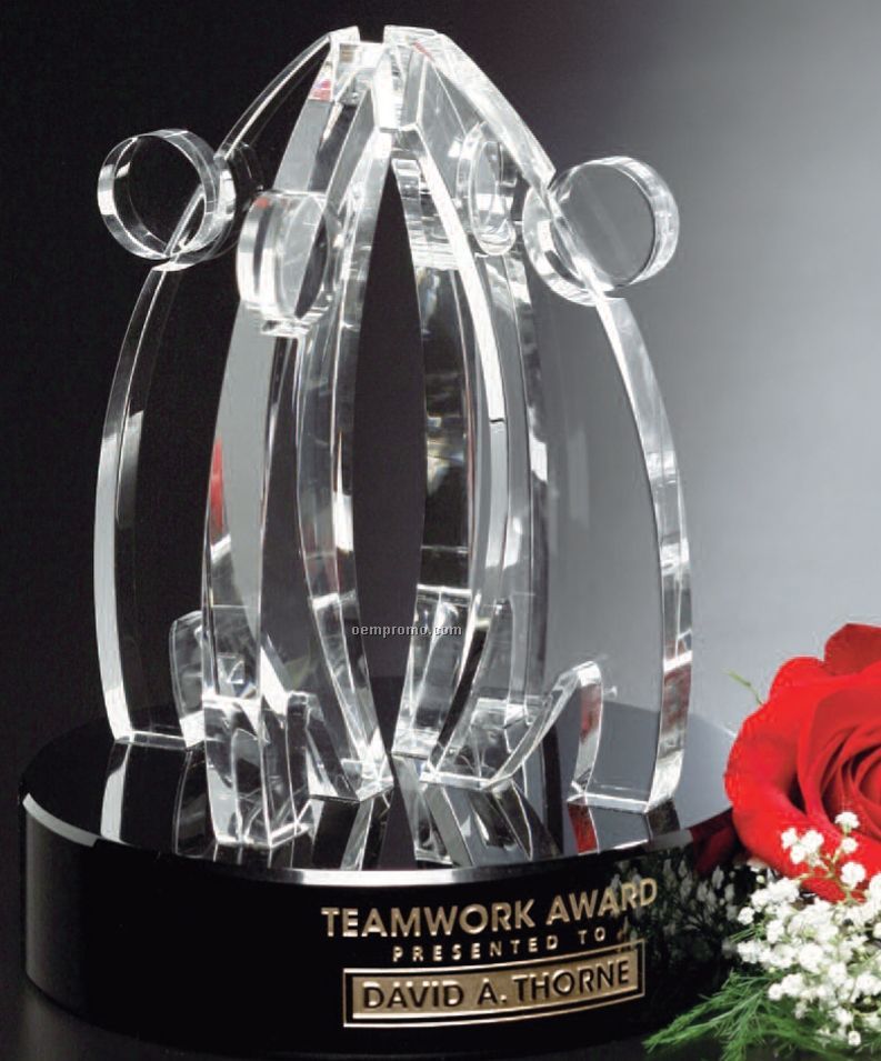 Sable Gallery Crystal Teamwork Award