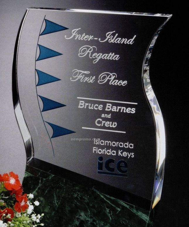 Verde Gallery Crystal & Marble Rio Verde Award (8