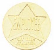 1-1/4" Success Line Motivational Coin - Employee Of The Month