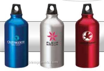 500 Ml. Aluminum Sport Flask II W/ Twist Sports Top