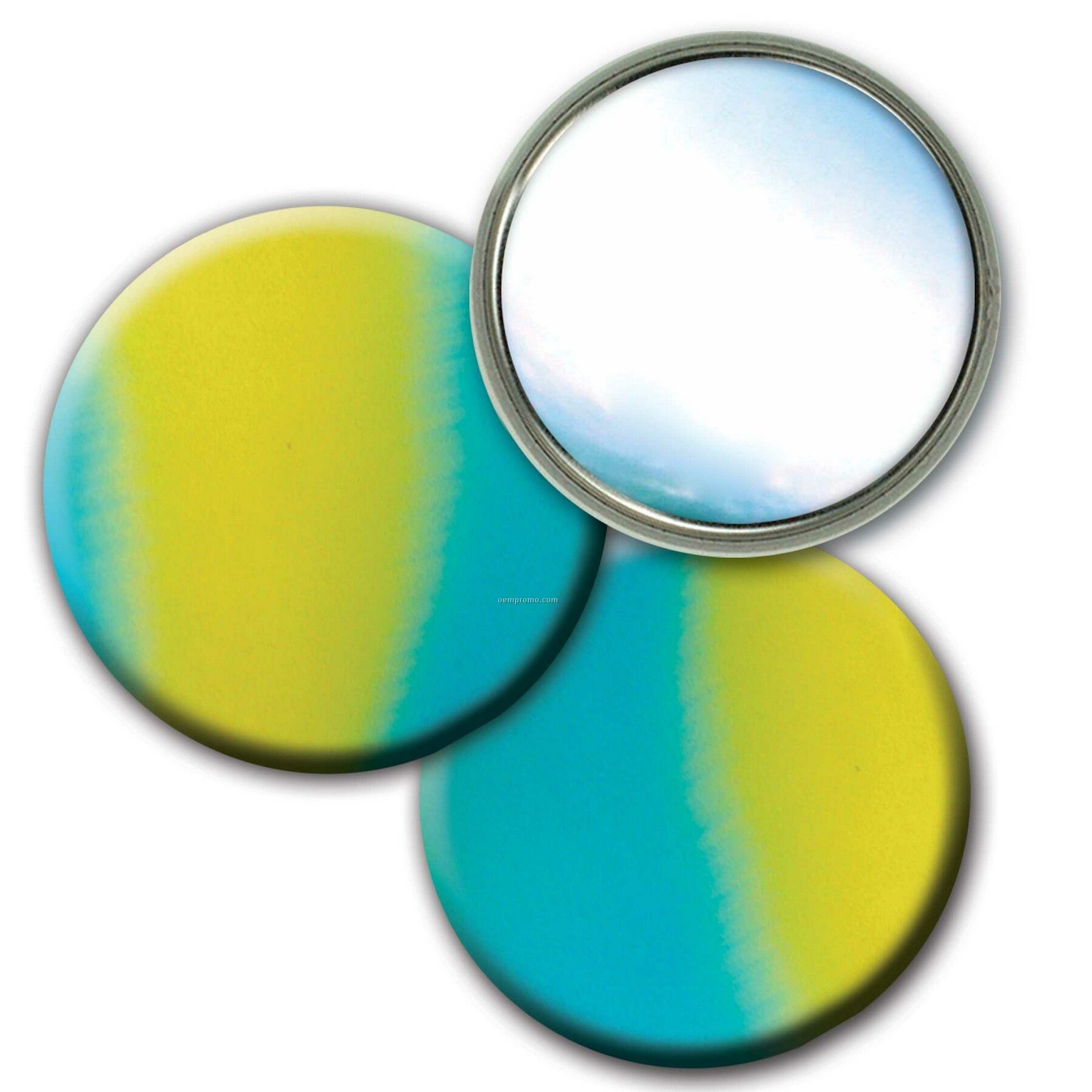 Compact Mirror Lenticular Color Changing Effect (Blank)