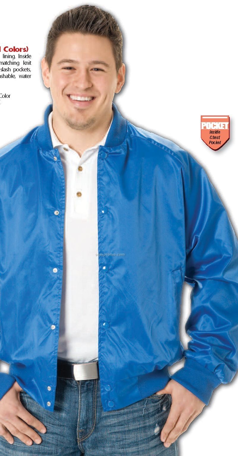 Paradise Point Satin Jacket Solid Colors (S-xl)