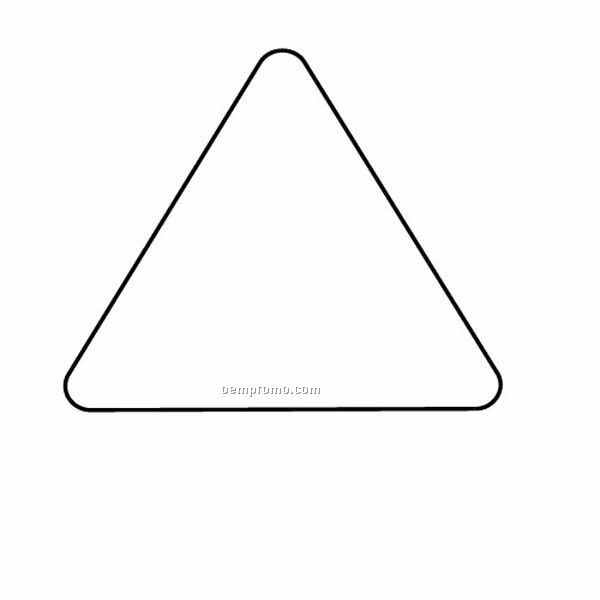 Stock Shape Larger Triangle Recycled Magnet