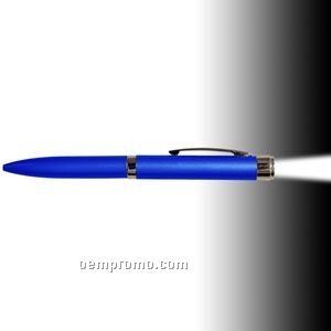 Blue Light Up Pen W/ Projector