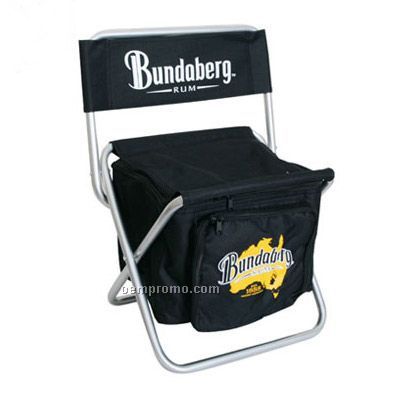 Folding Beach Chair W/ Cooler Bag