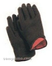 Men's Brown Jersey Work Gloves
