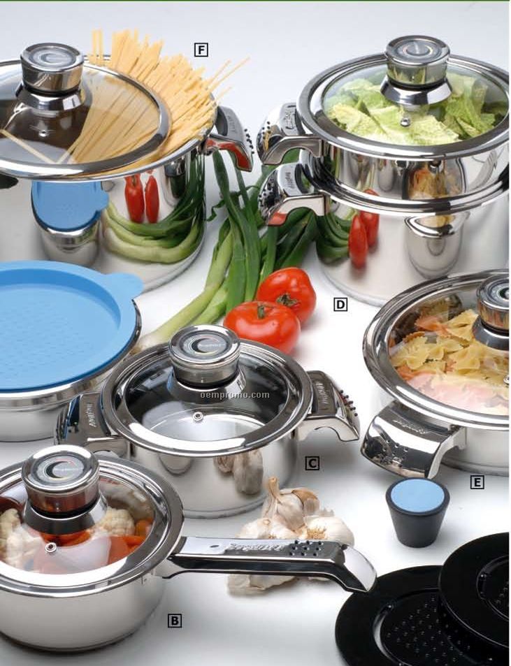 16 Pieces Invico Vitrum Cookware Set