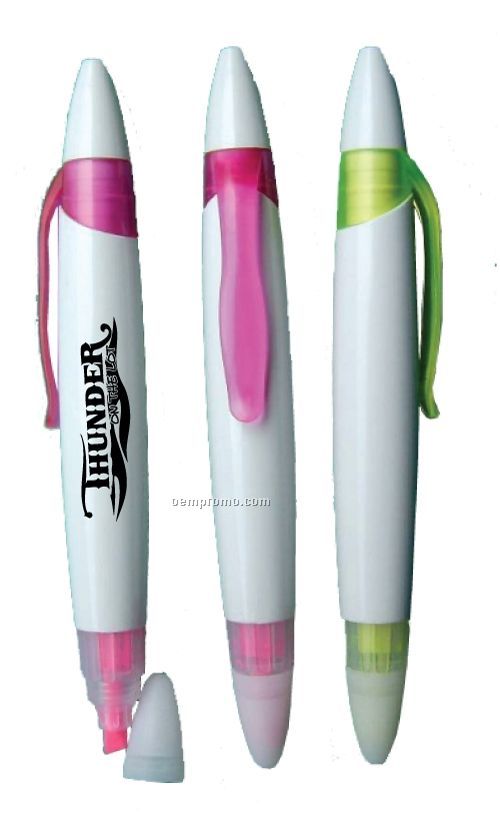Double Use Highlighter With Twist Pen (5 Weeks)