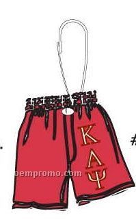 Kappa Alpha Psi Fraternity Shorts Zipper Pull
