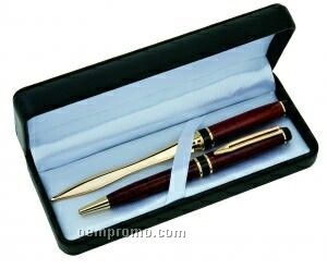 Letter Opener & Ballpoint Pen Set In Gift Box