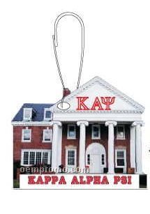 Kappa Alpha Psi Fraternity House Zipper Pull