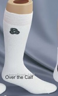 Over The Calf Tube 24" Silk Screened Socks (5-13)