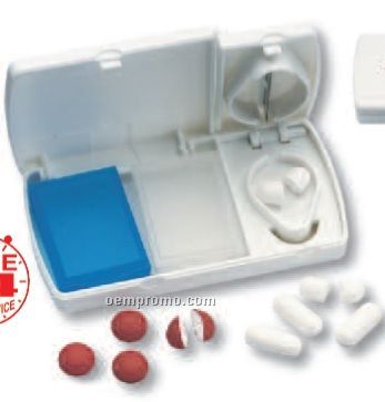 Travel Pill Box/Splitter (Printed)