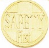 1-1/4" Success Line Motivational Coin - Safety First