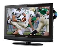 Coby 19" Lcd Hdtv/ Monitor With Slot Load DVD Player