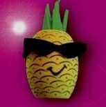 Cool Toppers Deluxe Coolball Cool Halakahiki Pineapple Antenna Ball
