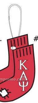 Kappa Alpha Psi Fraternity Socks Zipper Pull
