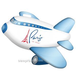 Recycled Styrene Plastic Airplane Luggage Tag
