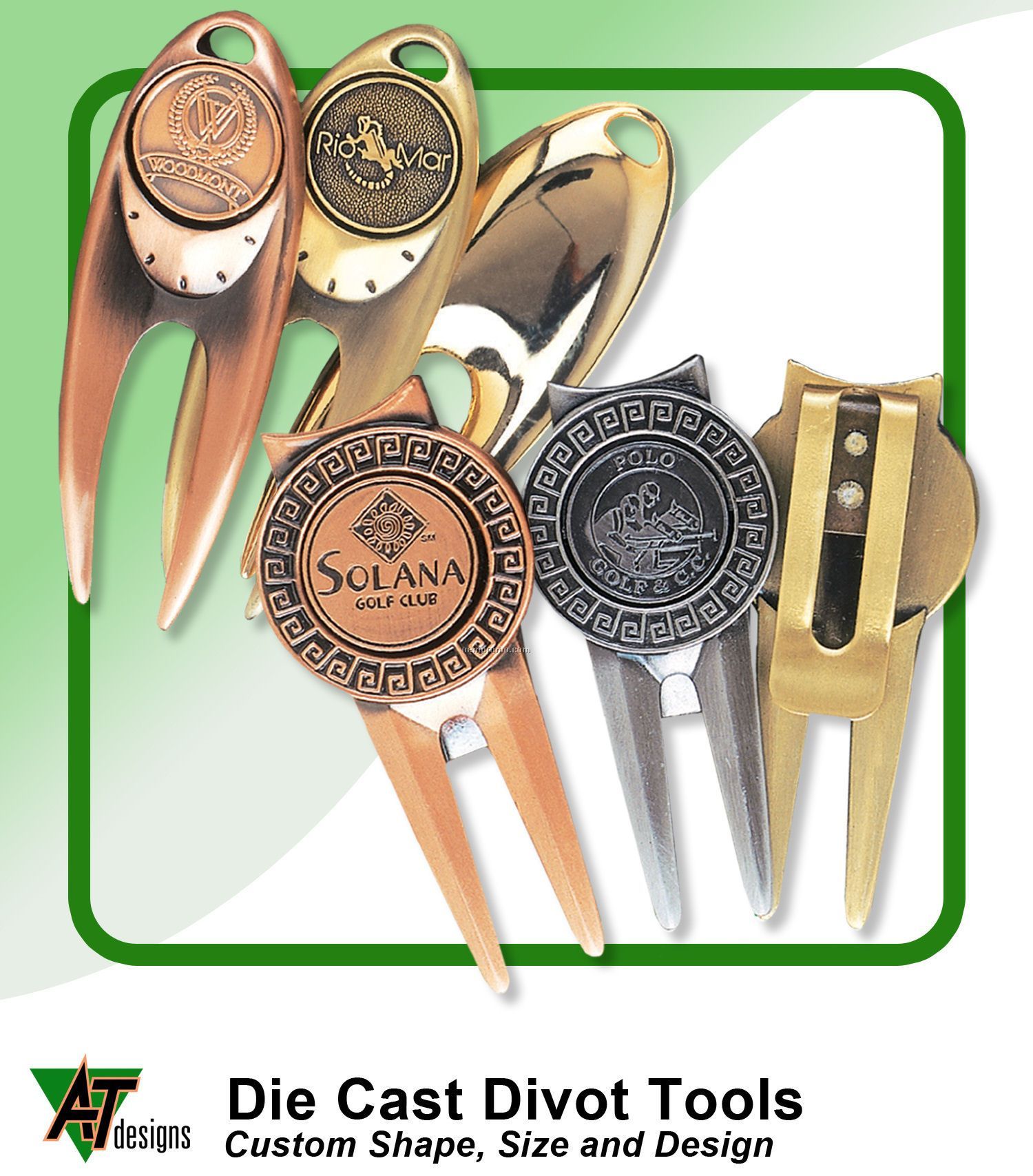 Custom Die Cast Divot Tool