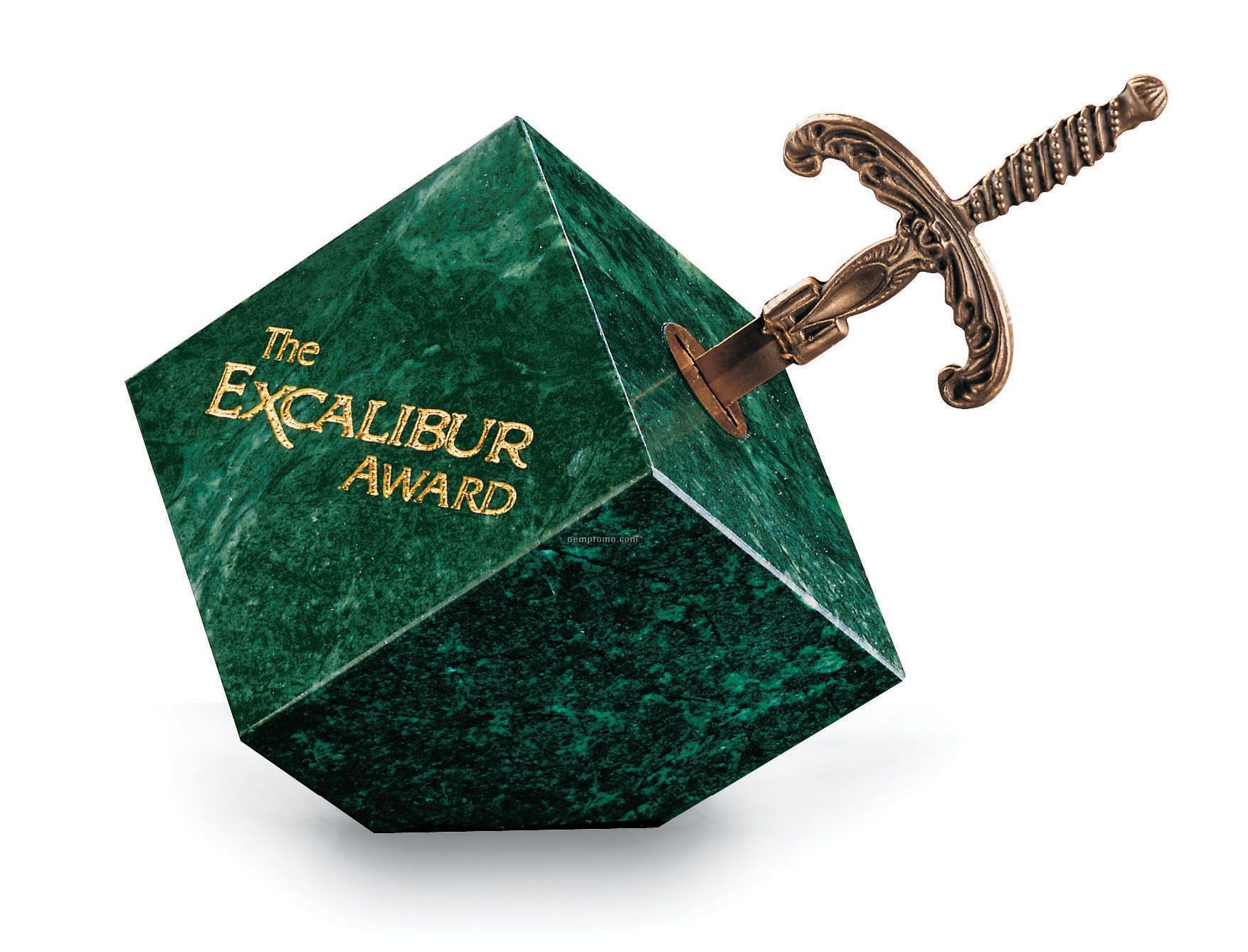 Excalibur Award (Green Marble)