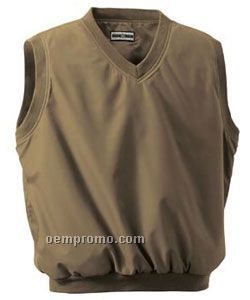 Men's North End Micro Plus Lined Vest W/ Pockets & Teflon
