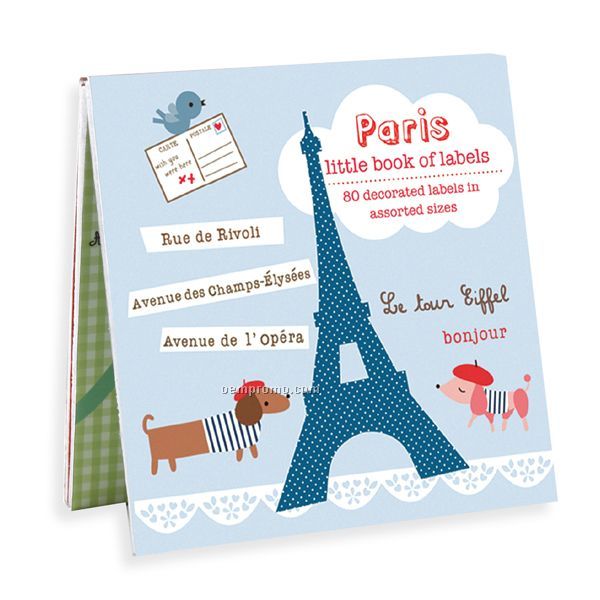 Paris Book Of Labels