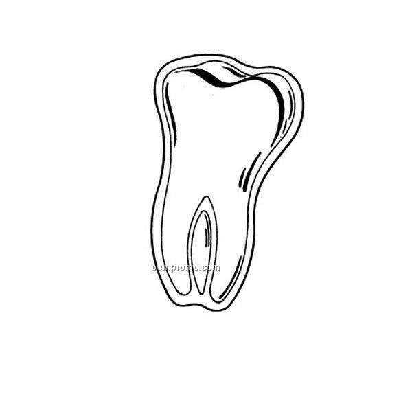 Stock Shape Molar Tooth Recycled Magnet