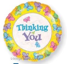18" Thinking Of You One Sided Balloon