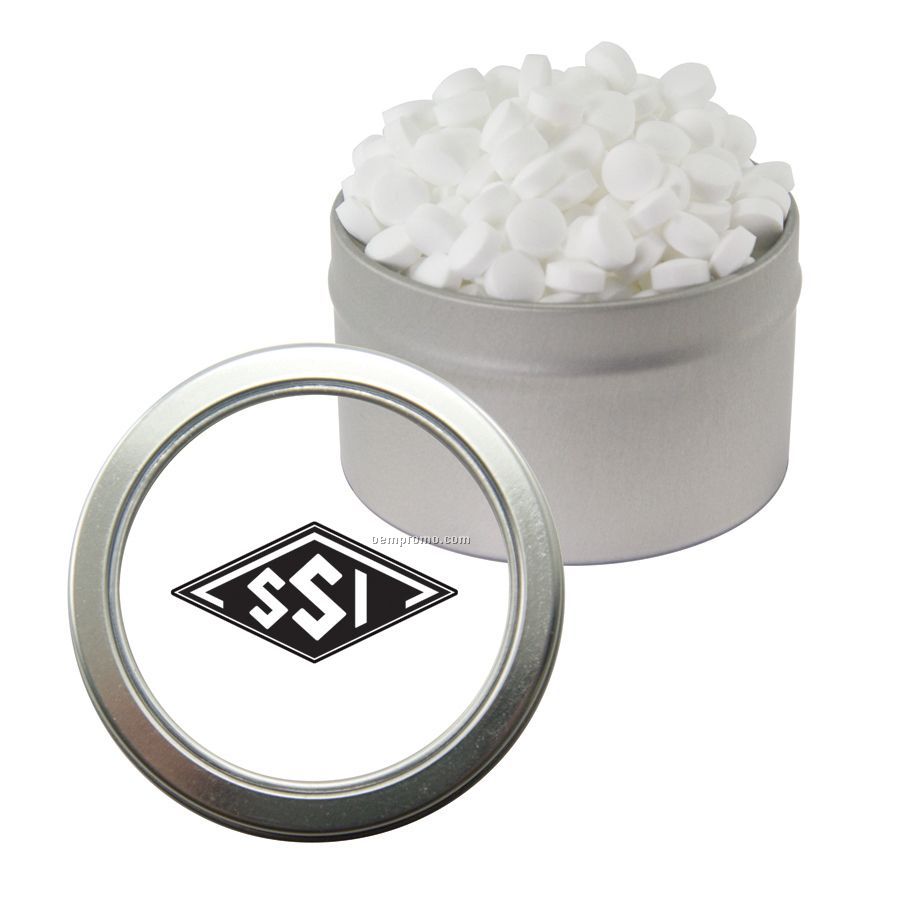 Candy Window Tin With Sugar Free Mints
