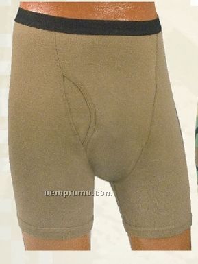 Men's Brown Gi Boxer Brief Underwear