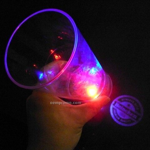 16 Oz. Multi LED Light Up Projector Cup