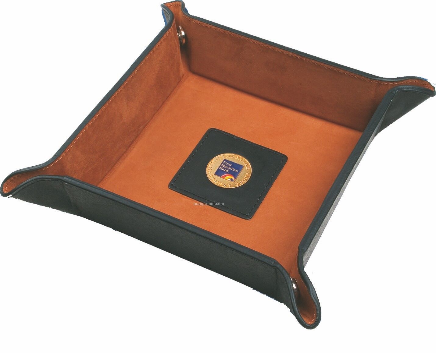 Executive Leather Valet Tray