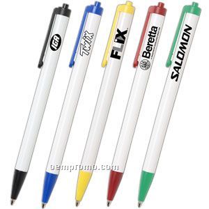 Plastic Click Pen (Overseas 8-10 Weeks)
