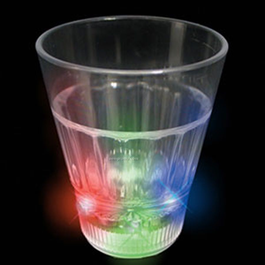 2 Oz. Rainbow LED Light Up Shot Glass