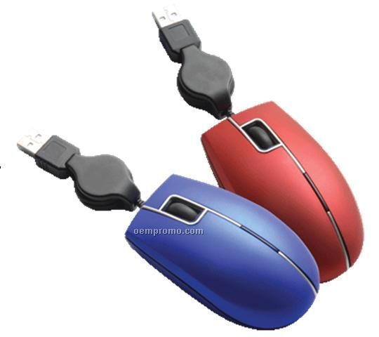 3d Optical Mouse - Red/ Blue